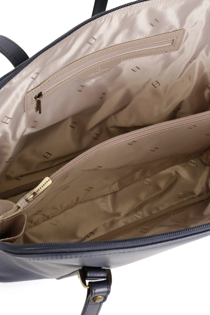 Sac porté épaule 2 anses - A4 - Cuir