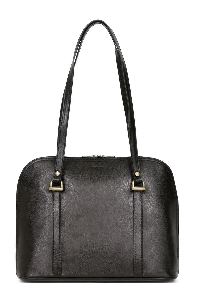 Sac porté épaule 2 anses - A4 - Cuir