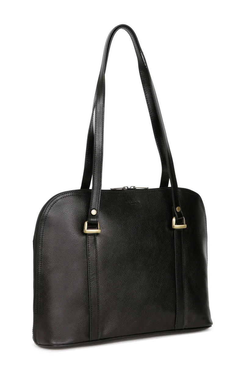 Sac porté épaule 2 anses - A4 - Cuir