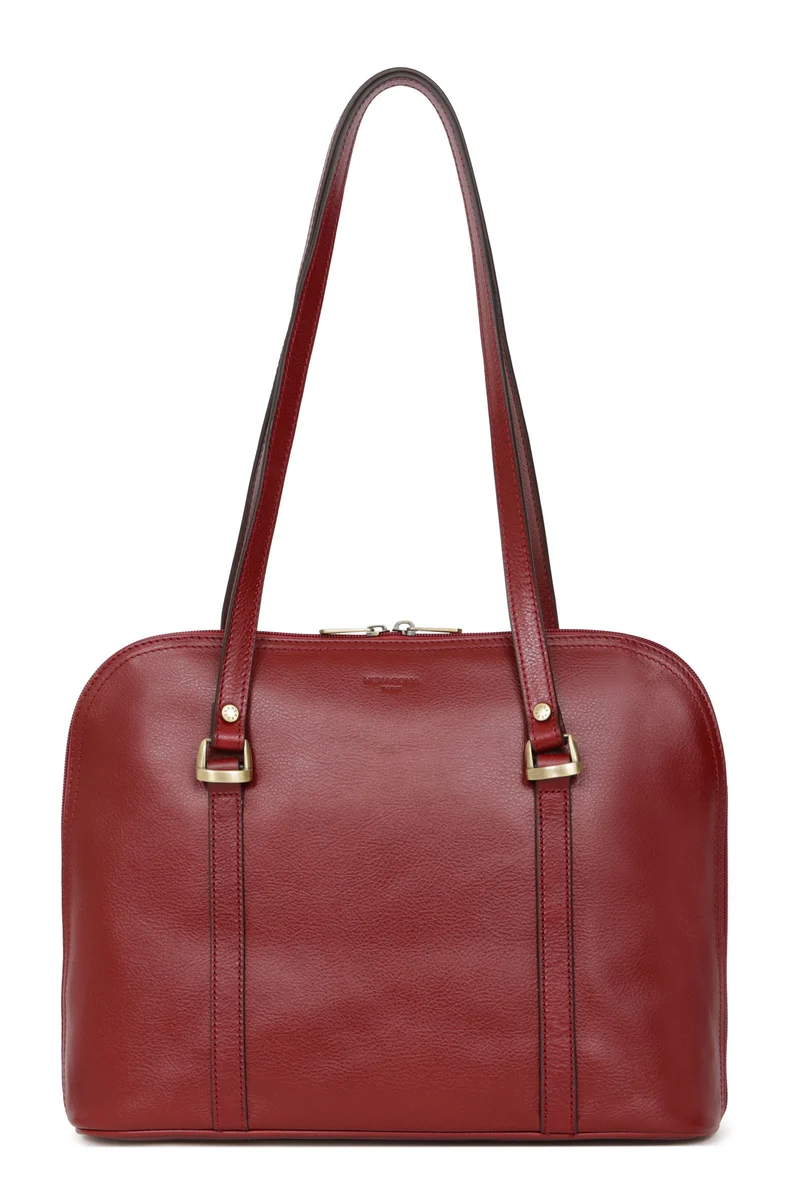 Sac porté épaule 2 anses - A4 - Cuir