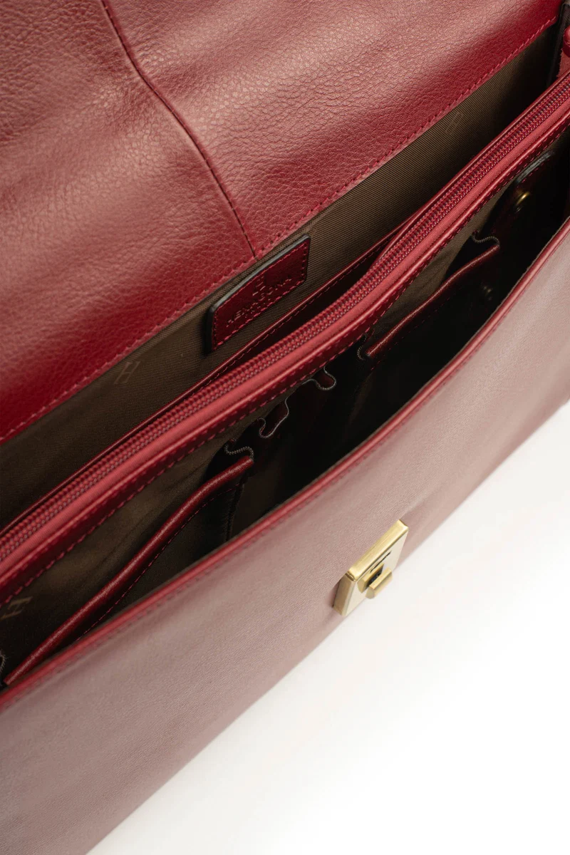 Cartable - A4 - Cuir