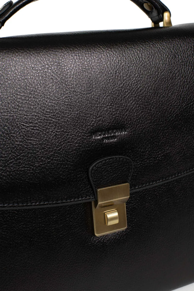 Cartable - A4 - Cuir