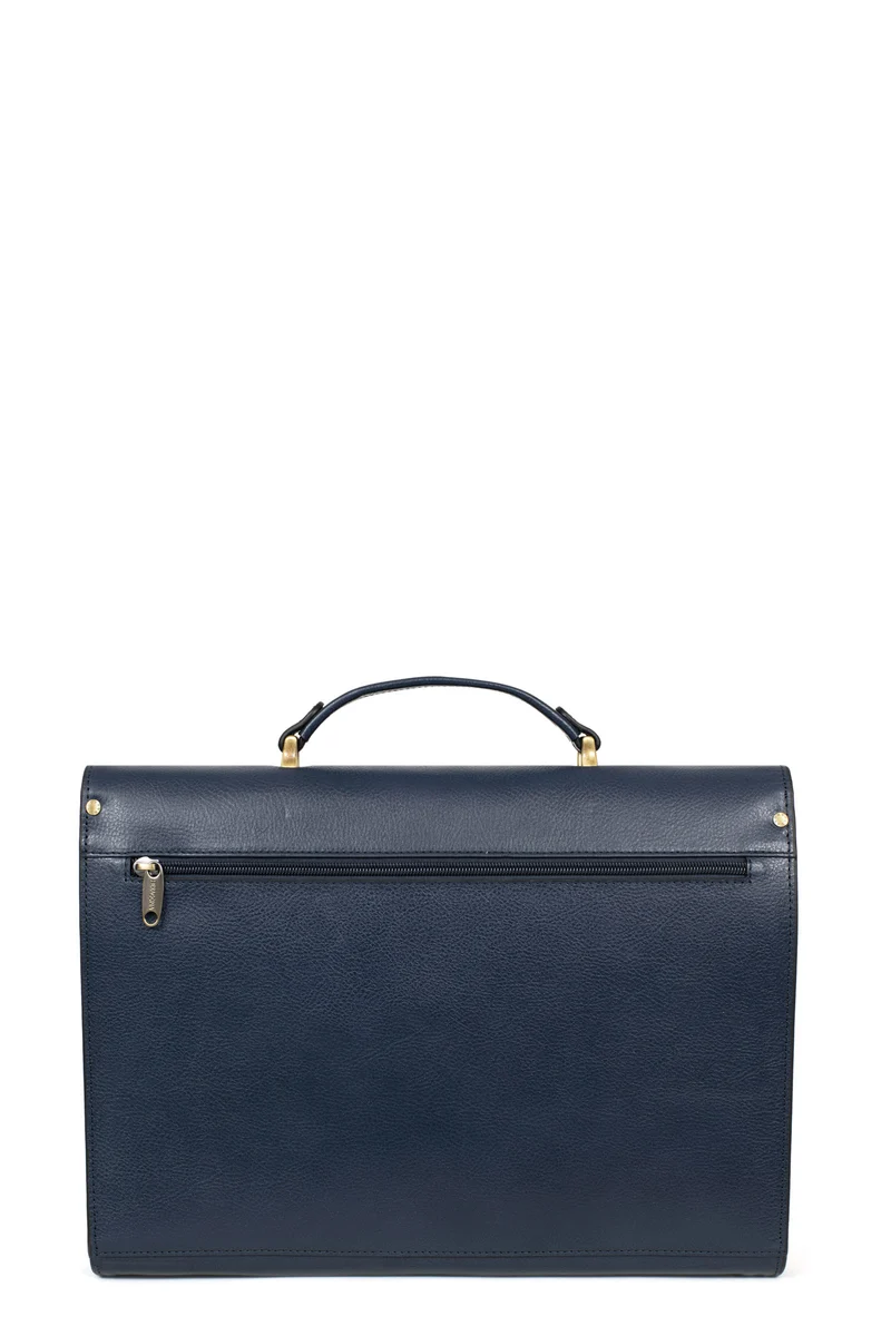 Cartable - A4 - Cuir