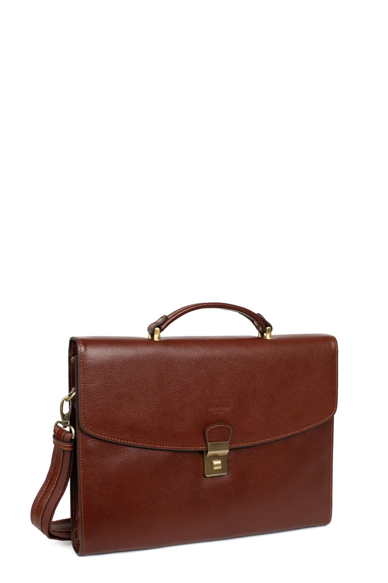 Cartable - A4 - Cuir