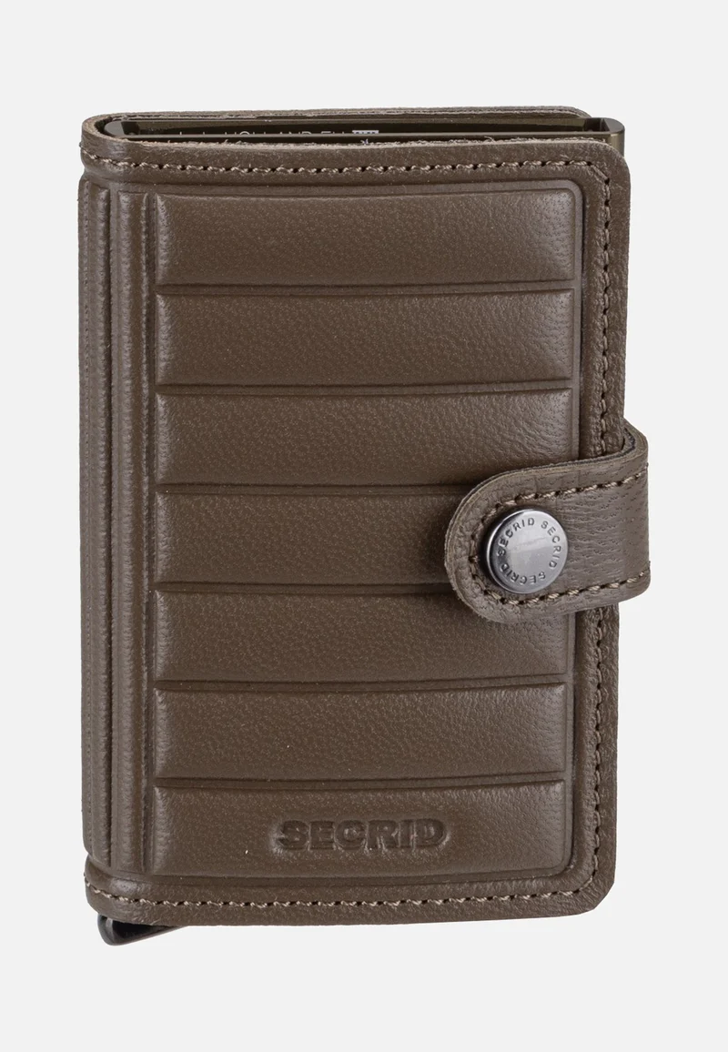 Miniwallet Emboss Lines Cedar+ - Portemonnaie