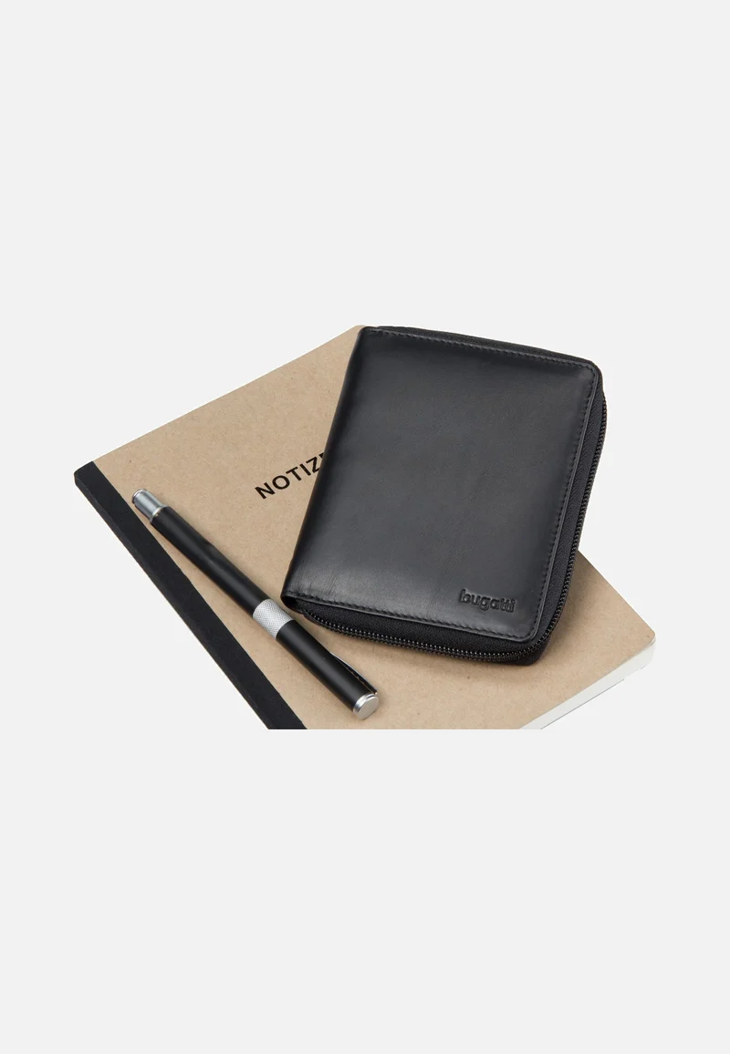Primo Zip 8 Schwarz - Portemonnaie