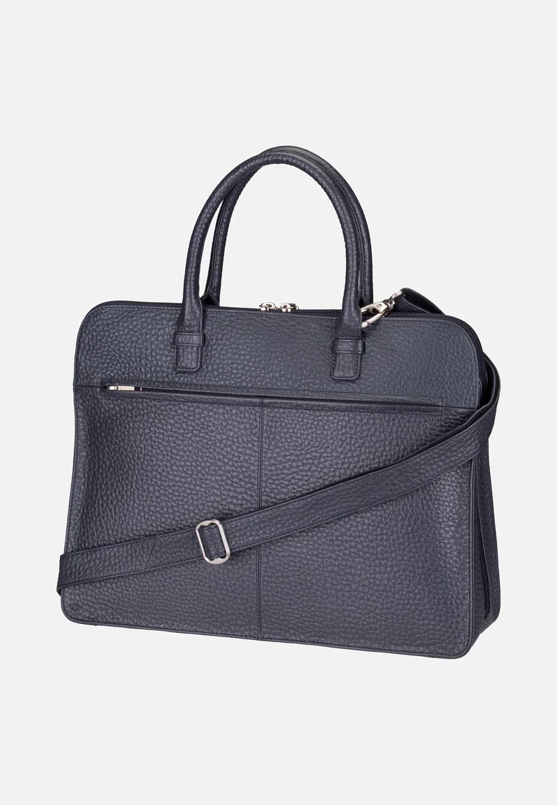 Hirsch 21877 Blau - Aktentasche