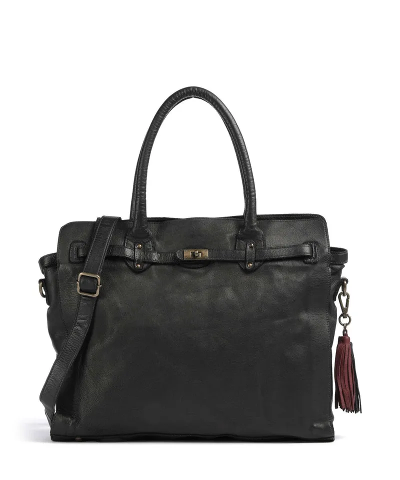 Taschendieb Wien Kaisterstrasse 2 Shopper black vintage