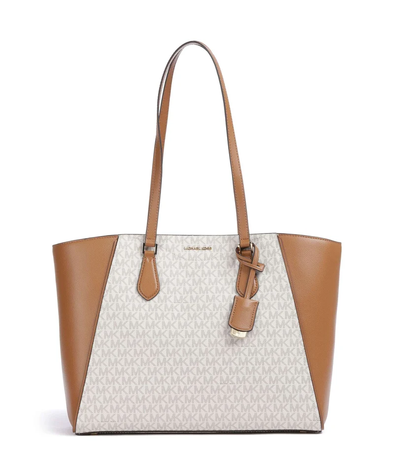 Michael Kors Taryn Shopper vanilla/acorn