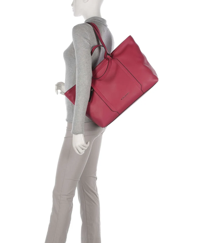 Piquadro Circle Shopper rosso
