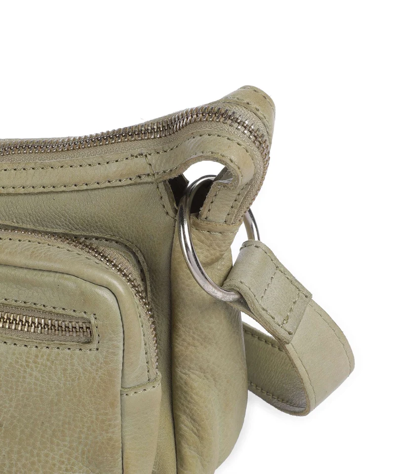 Taschendieb Wien Salvatorianerplatz 4 Schultertasche green leaf