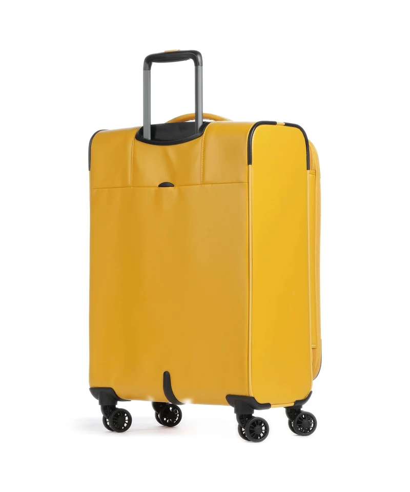 Mandarina Duck Coated 4-Rollen Trolley duck yellow