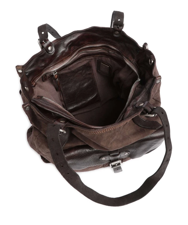 Campomaggi Shopper verde militare/moro