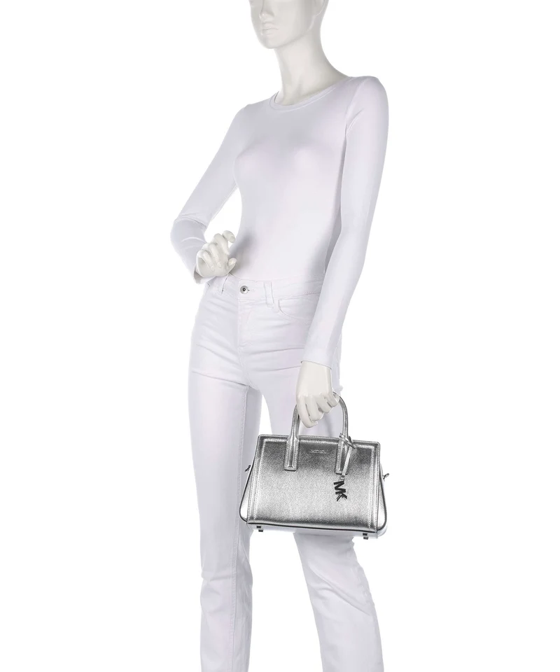 Michael Kors Laila Handtasche silver