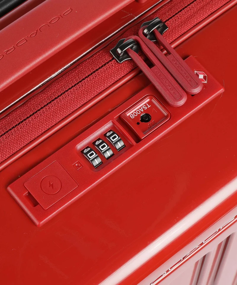 Piquadro PQ Light 4-Rollen Trolley red