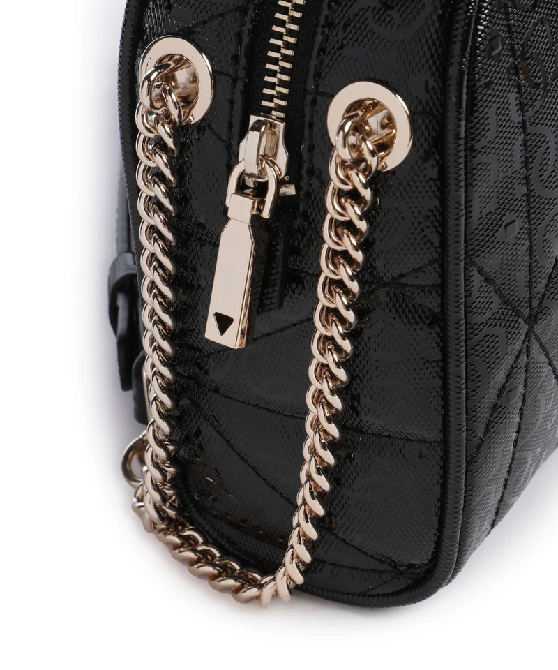 Guess Aldina G-Shine Umhängetasche black