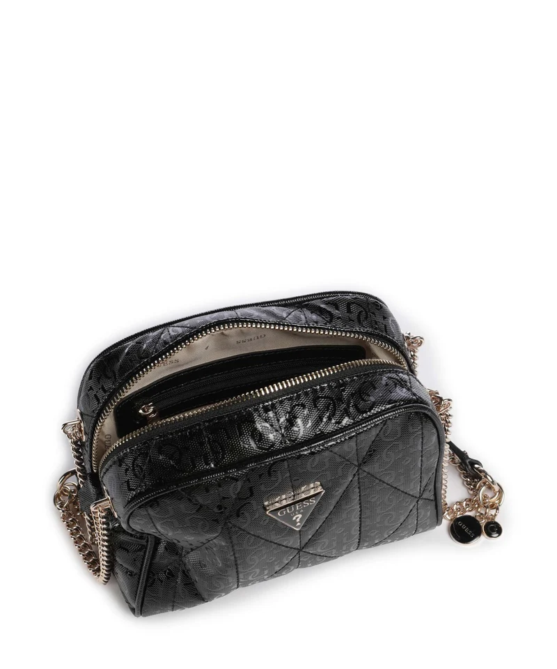 Guess Aldina G-Shine Umhängetasche black