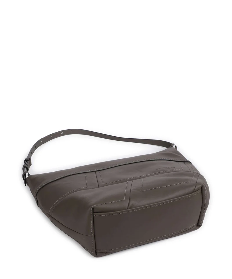 Liebeskind Edda Calf Optic M Beuteltasche dark grigio