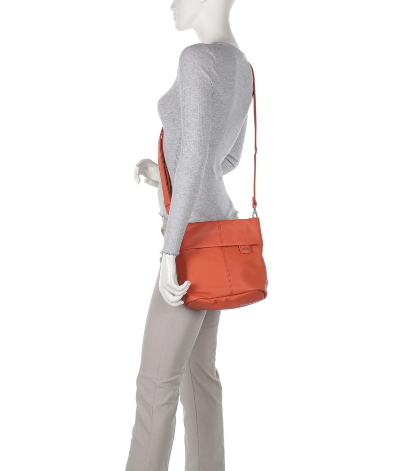 Zwei Mademoiselle.M M8 Schultertasche papaya