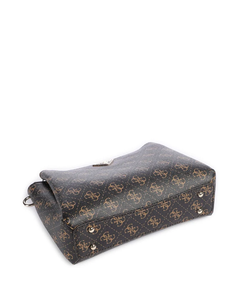 Guess Noelle Q Logo Umhängetasche brown