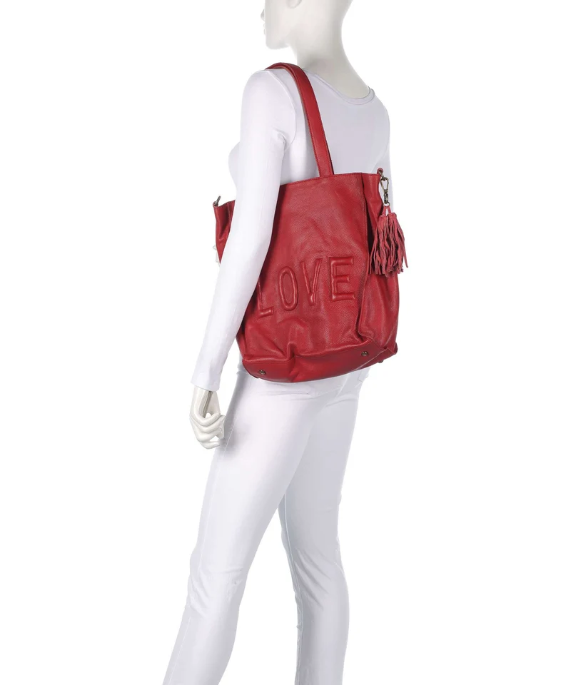 Taschendieb Wien Paoliweg 1 Shopper red solid