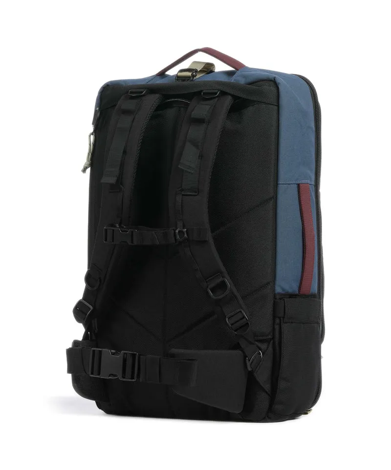 Topo Designs Global 40 Reiserucksack dark denim/burgundy