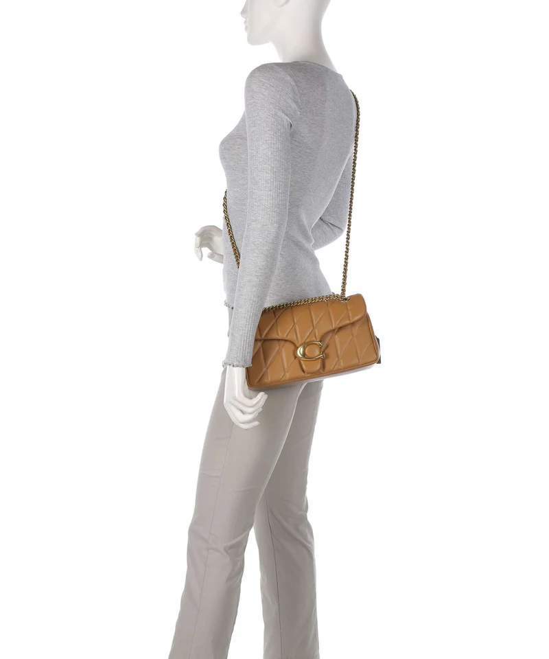 Coach Tabby Quilted 26 Schultertasche honey brown