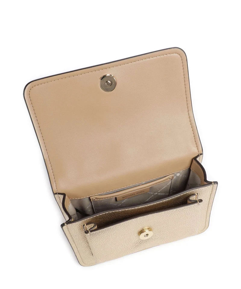 Michael Kors Claire Schultertasche pale gold