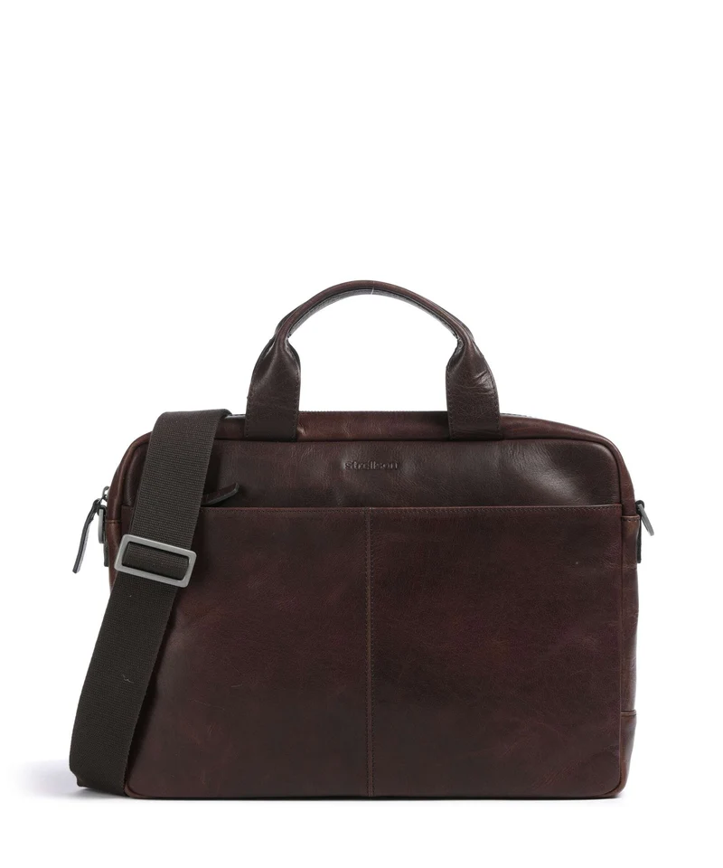 Strellson Abbey Aktentasche dark brown