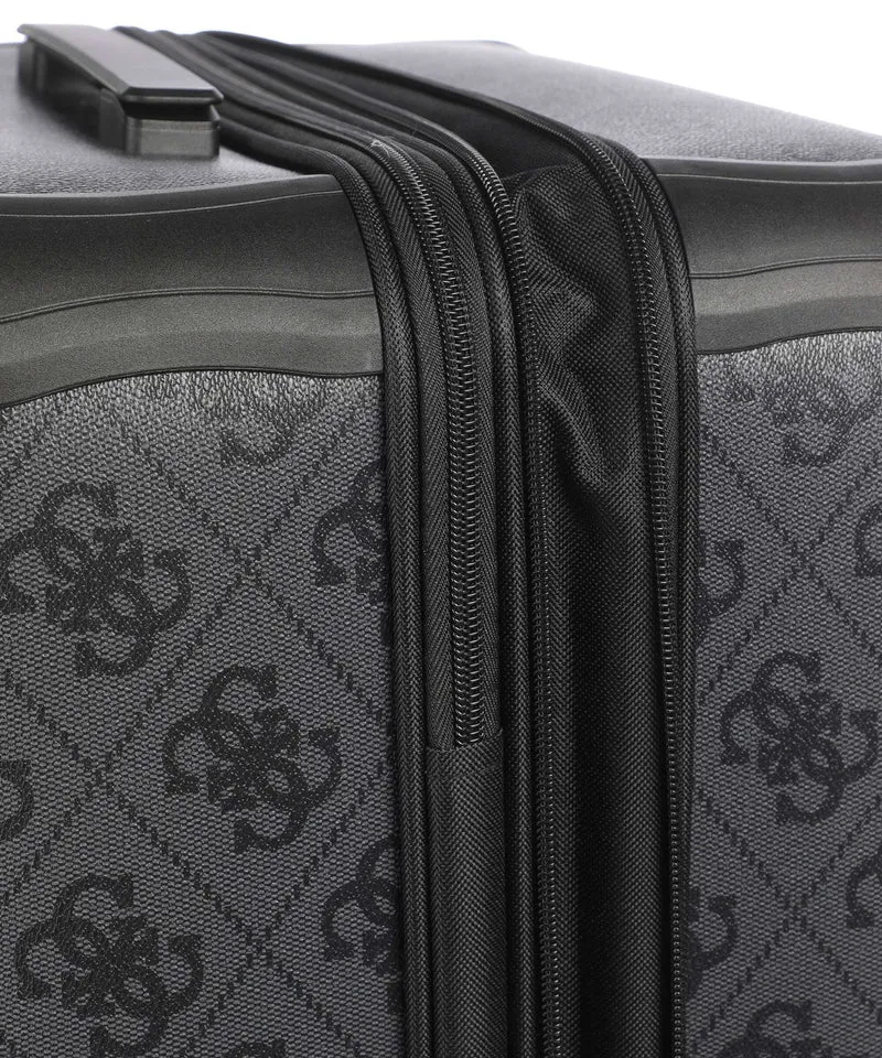Guess Berta 4G Logo 4-Rollen Trolley coal logo