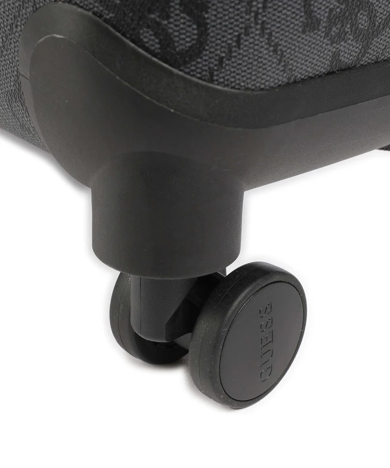 Guess Berta 4G Logo 4-Rollen Trolley coal logo