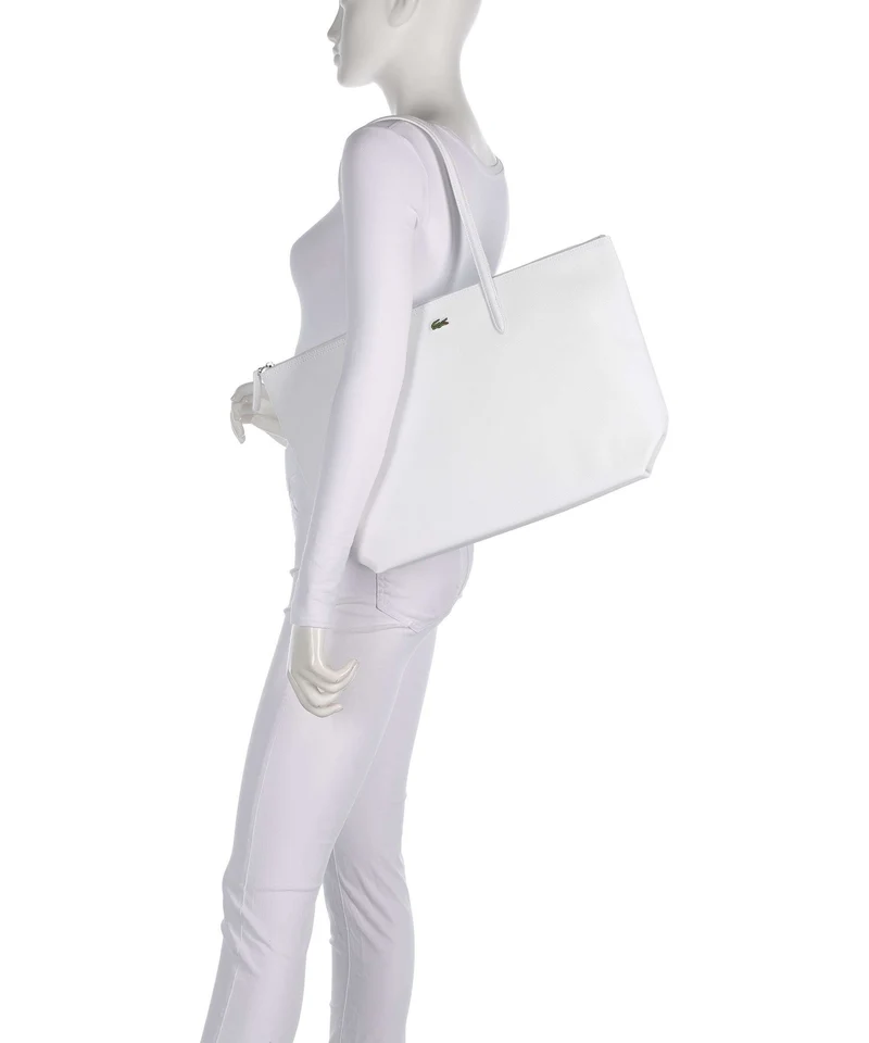Lacoste L.12.12 Concept Shopper blanc