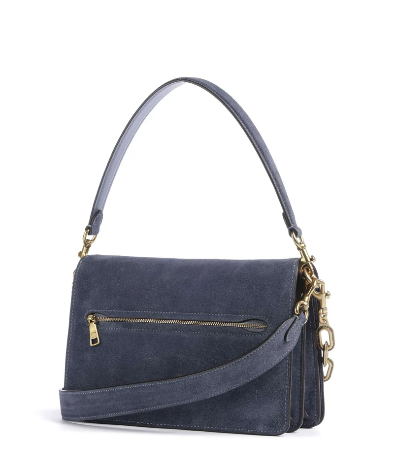 Coach Tabby Chain Schultertasche light denim