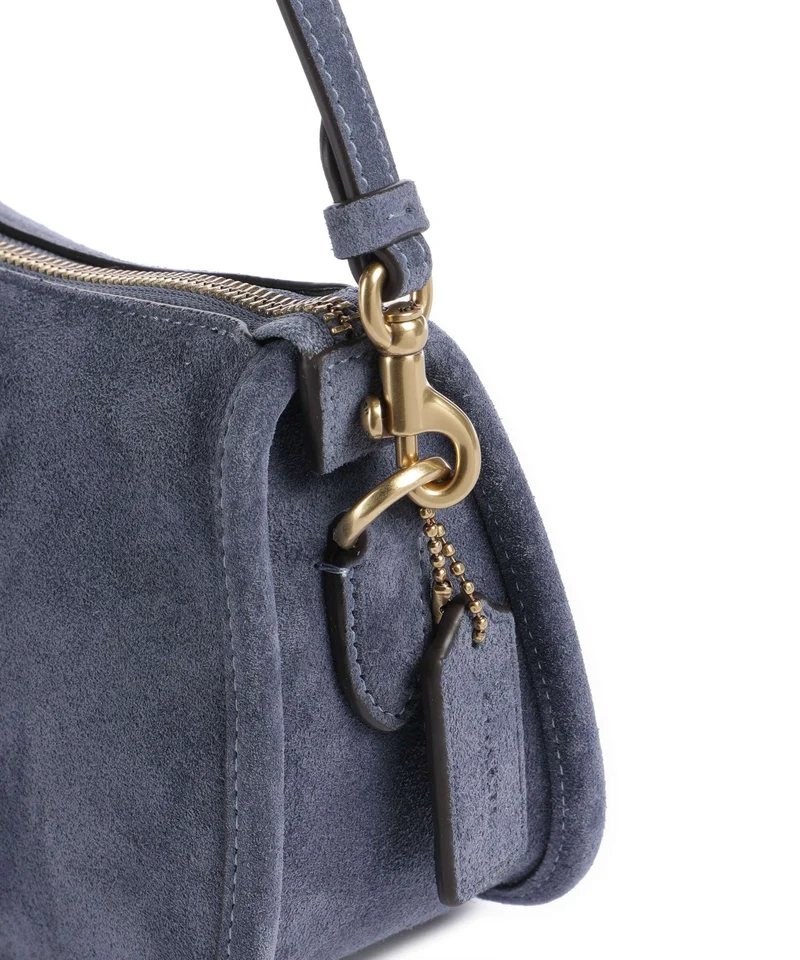 Coach Waverly Schultertasche light denim