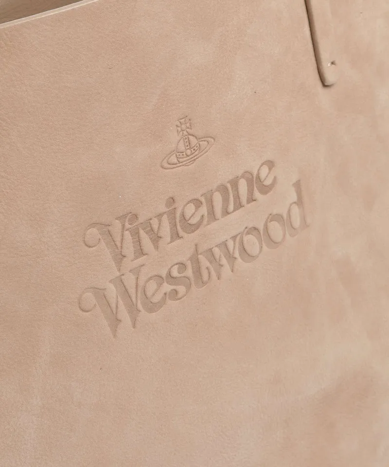 Vivienne Westwood Studio Nubuck Shopper beige