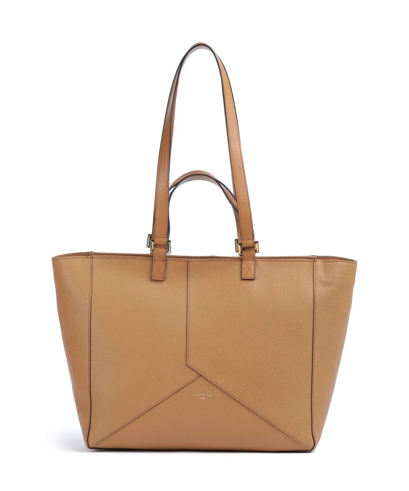 Lancel Enveloppe M Shopper camel