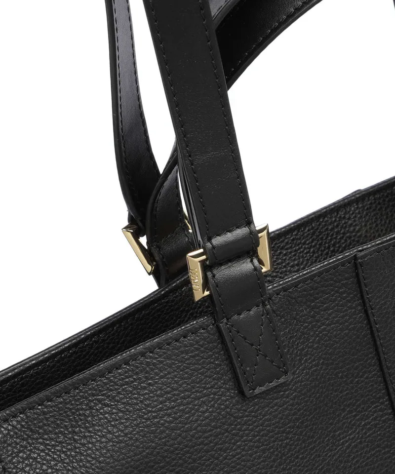 Lancel Enveloppe M Shopper black