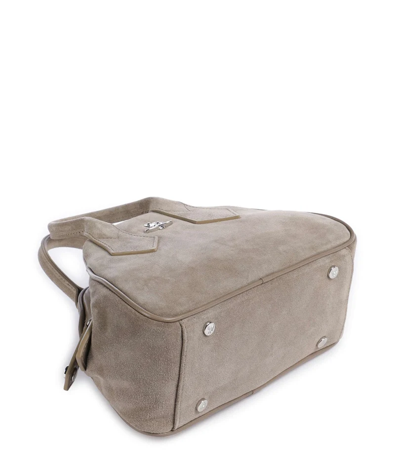 Vivienne Westwood Yasmine Suede Small Handtasche stone