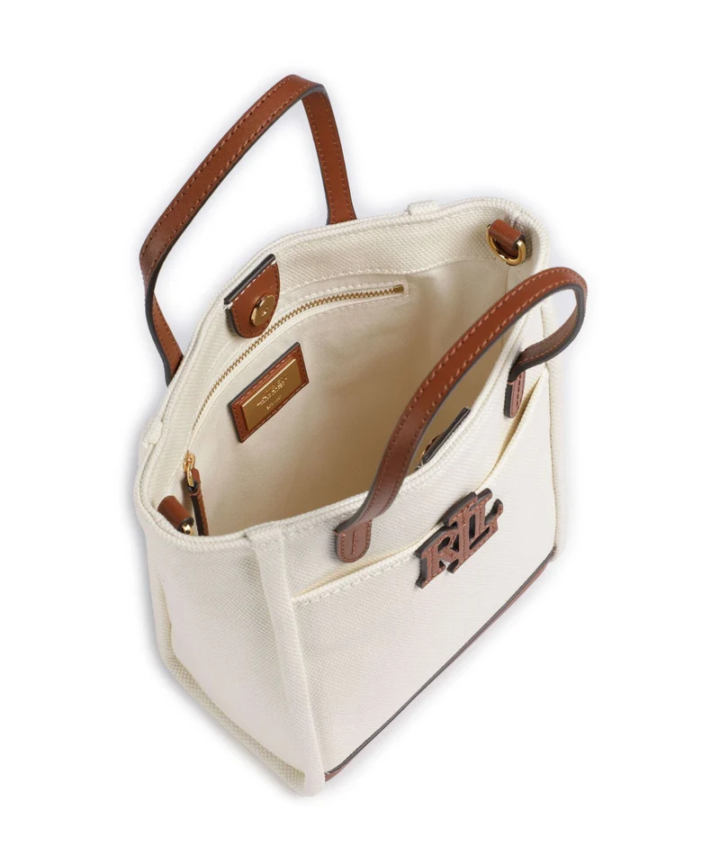 Lauren Ralph Lauren Cameryn Small Umhängetasche natural/lauren tan