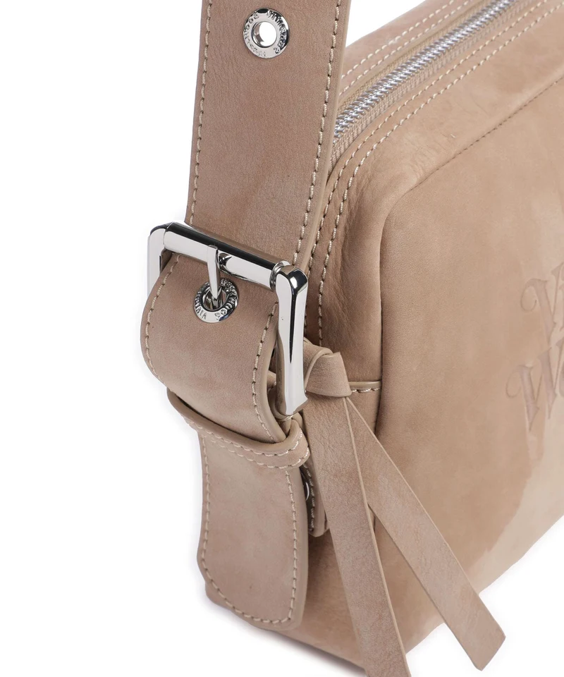 Vivienne Westwood Carrie Umhängetasche beige