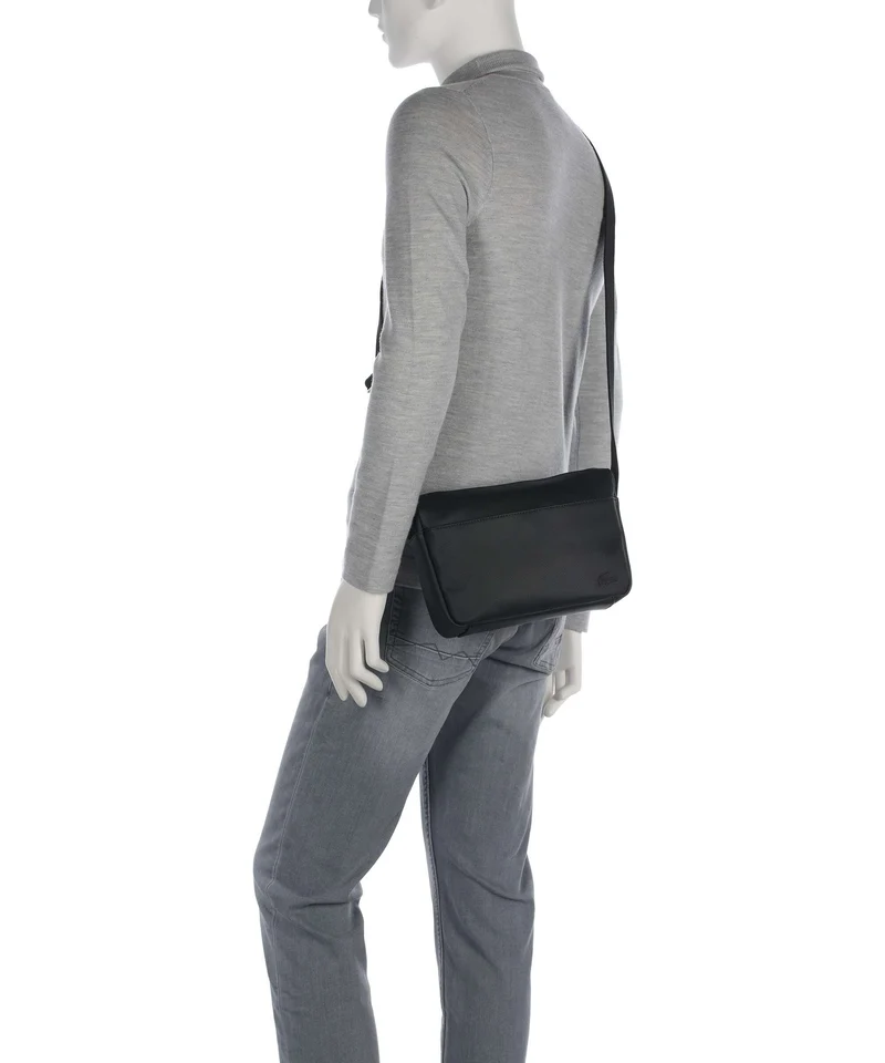 Lacoste Mens Classic Umhängetasche noir