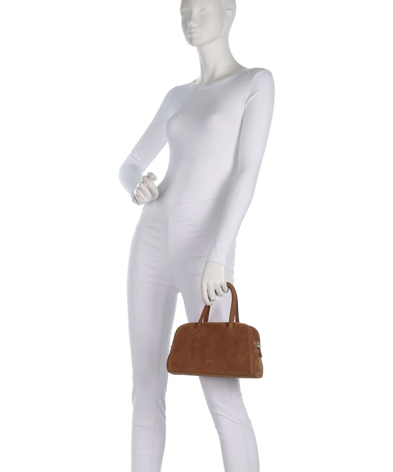 Abro Suede Amara Handtasche cuoio