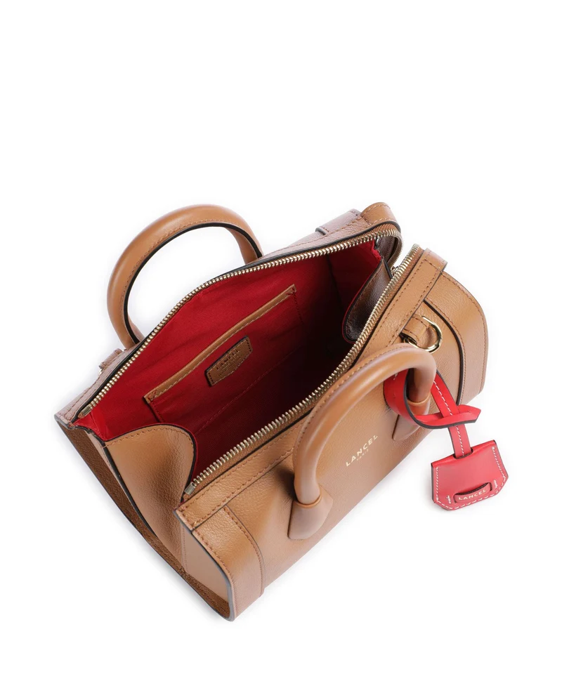 Lancel BCBG Mini Umhängetasche camel