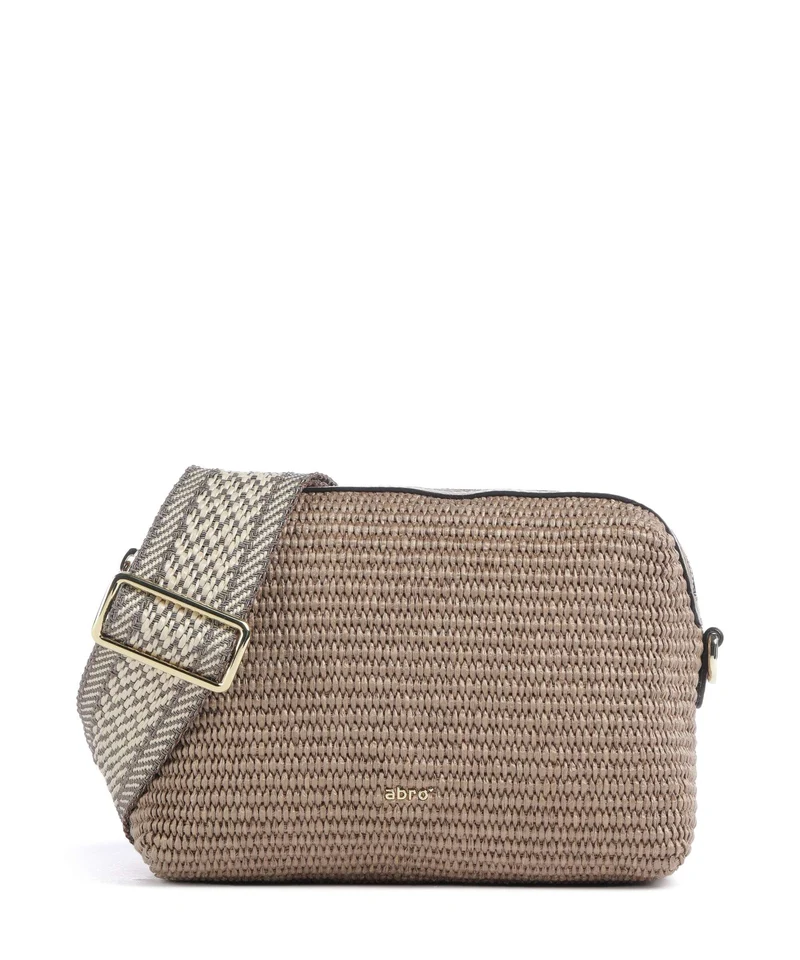 Abro Raffia Kaia Umhängetasche siena