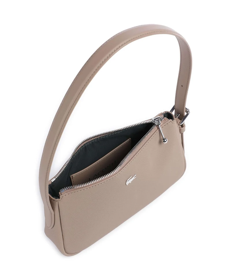 Lacoste Daily City Schultertasche taupe