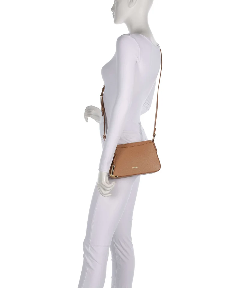 Lancel Faubourg Mini Umhängetasche camel