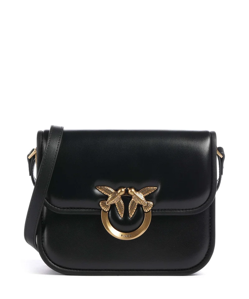 Pinko Love One Mini Umhängetasche nero/antique gold