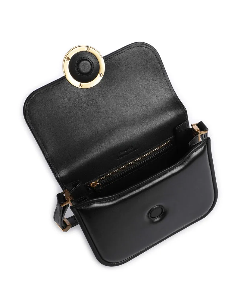 Pinko Love One Mini Umhängetasche nero/antique gold