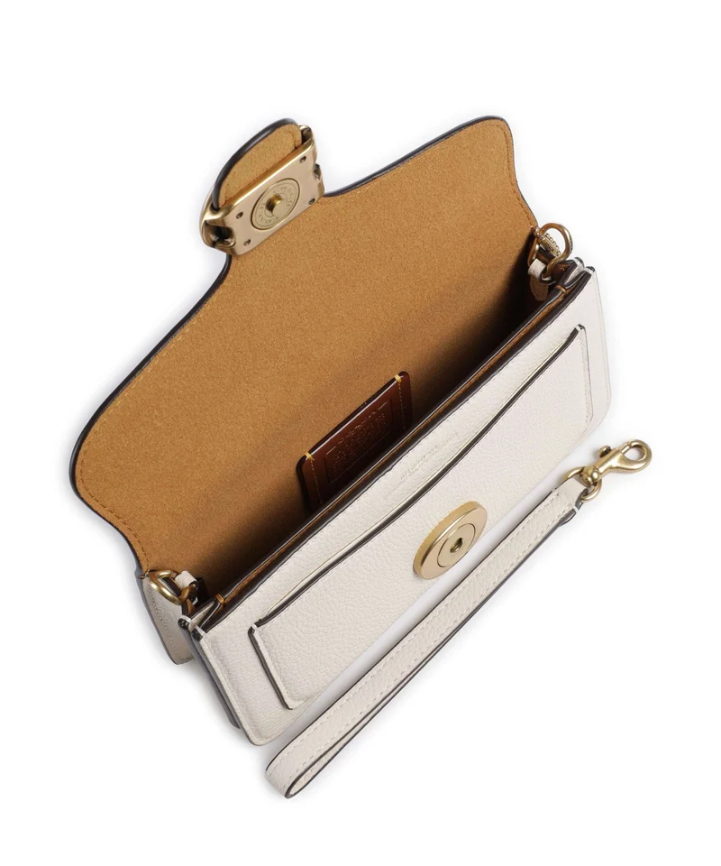 Coach Tabby Chain 19 Umhängetasche chalk