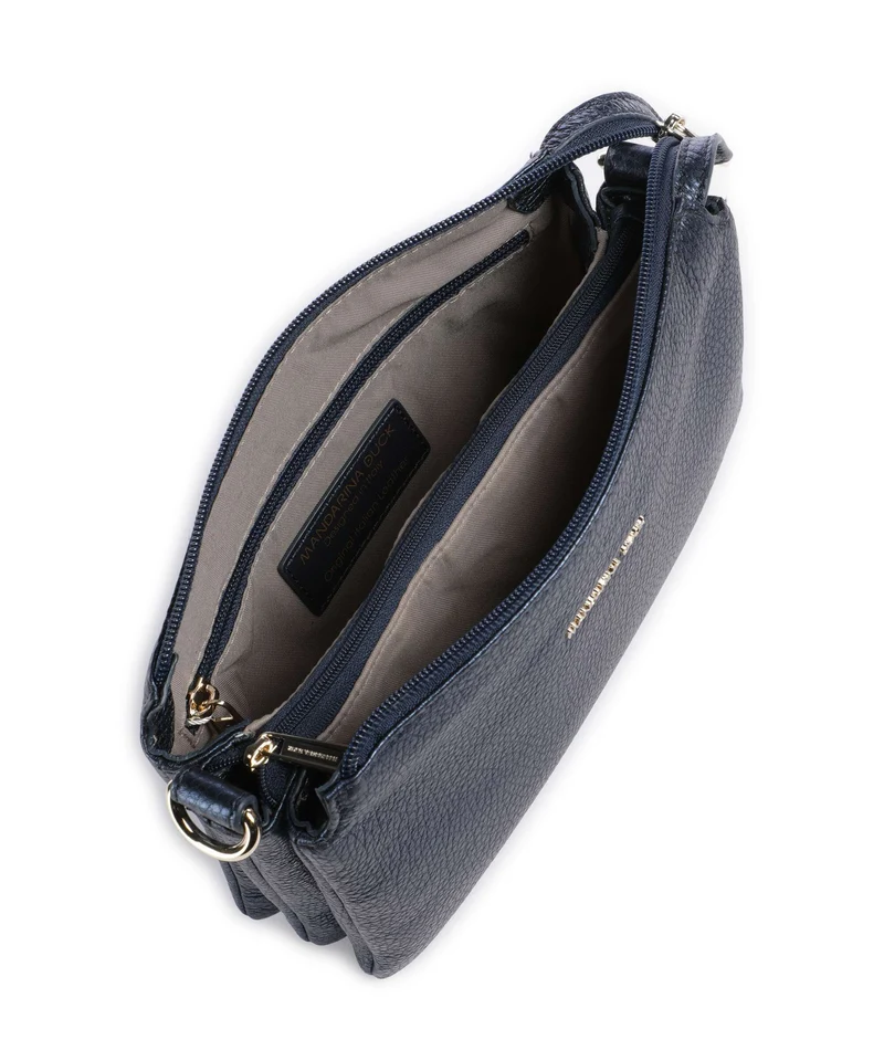 Mandarina Duck Mellow Metal Umhängetasche blue indigo